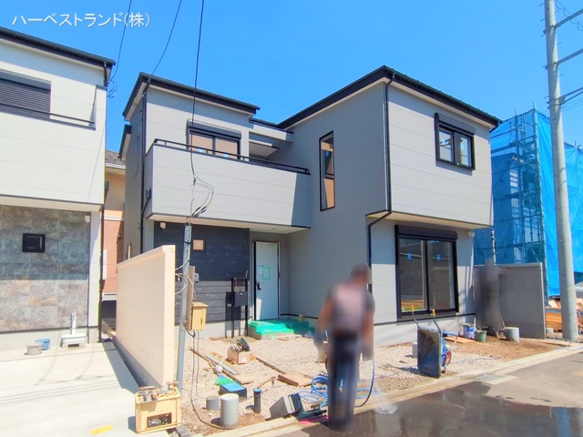 神奈川県相模原市緑区二本松１丁目の新築戸建て外構写真 2025年9月7日撮影