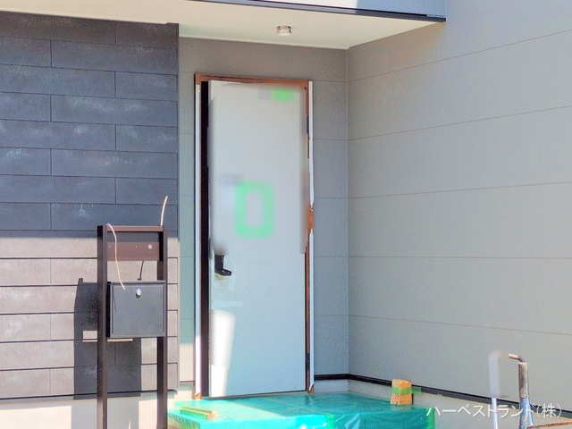 神奈川県相模原市緑区二本松1丁目の新築戸建て外構写真 2025年9月7日撮影