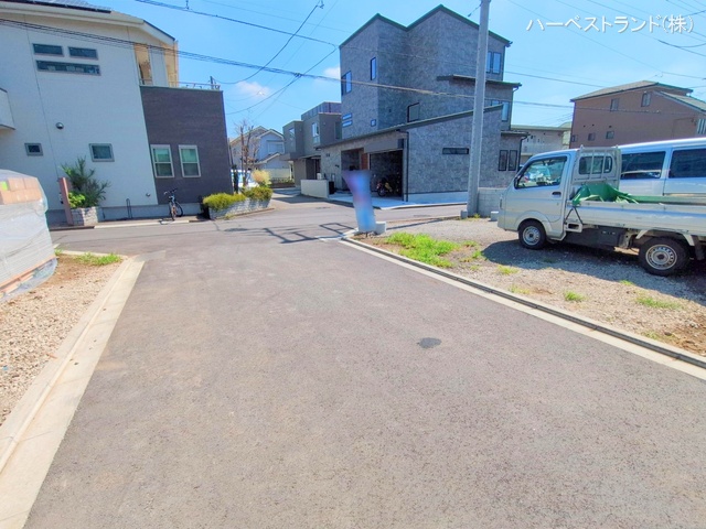 神奈川県相模原市緑区二本松1丁目の新築戸建て外構写真 2025年9月7日撮影