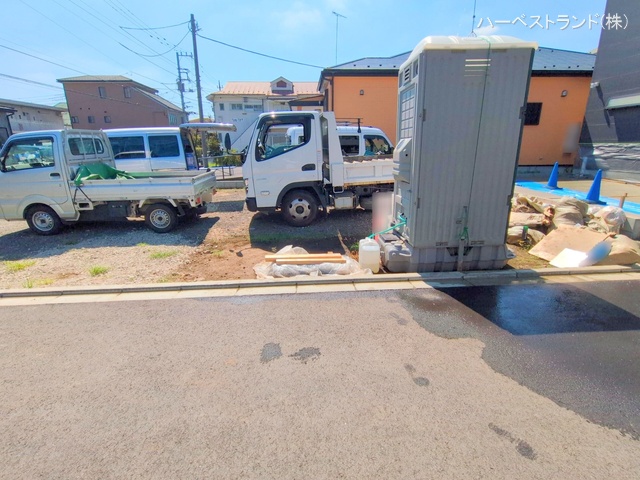 神奈川県相模原市緑区二本松1丁目の新築戸建て外構写真 2025年9月7日撮影