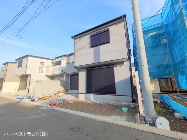 神奈川県相模原市緑区二本松１丁目の新築戸建て外構写真 2025年10月1日撮影