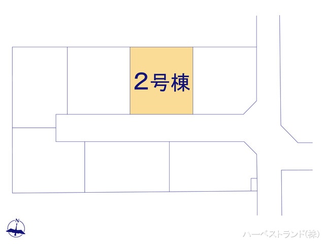 神奈川県相模原市緑区二本松1丁目の新築戸建て全体区画図 ※図面と異なる場合は現況を優先