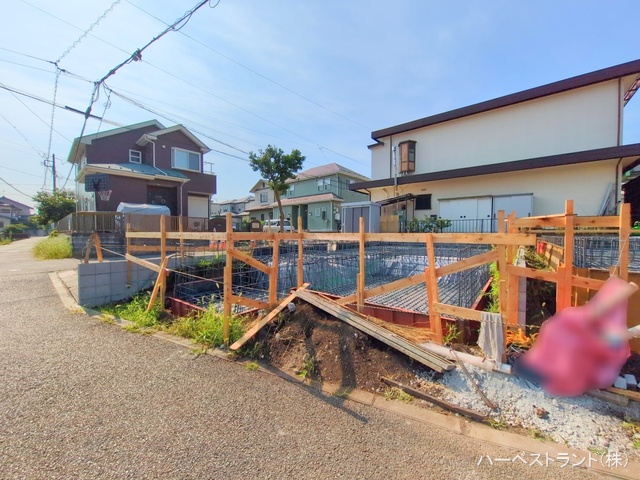 神奈川県相模原市緑区橋本７丁目の新築戸建て基礎写真 2025年6月30日撮影