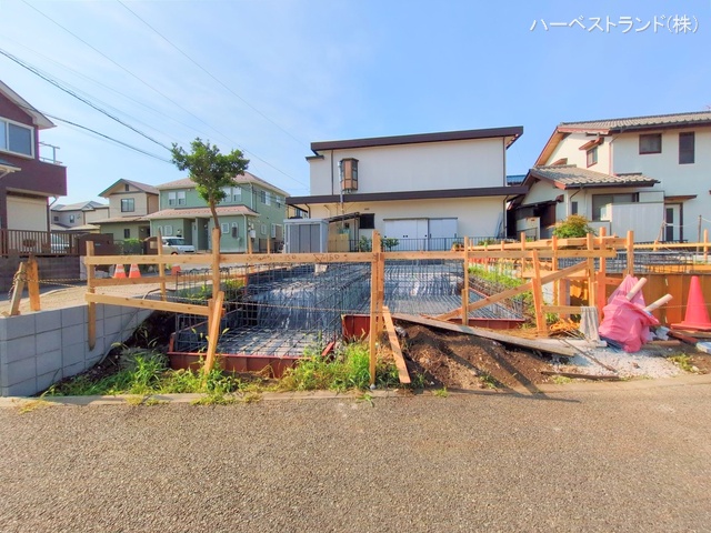 神奈川県相模原市緑区橋本７丁目の新築戸建て基礎写真 2025年6月30日撮影