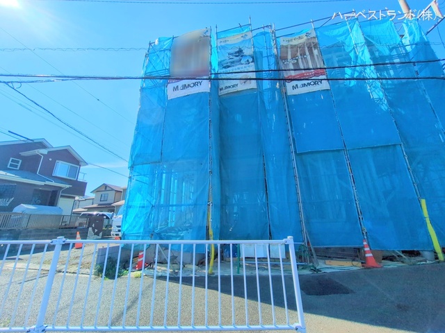 神奈川県相模原市緑区橋本７丁目の新築戸建て上棟写真 2025年8月14日撮影