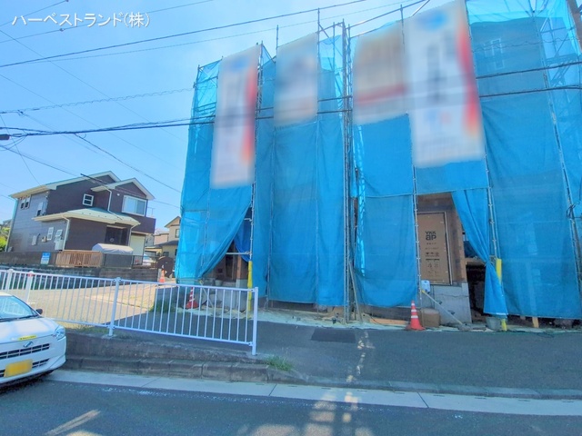 神奈川県相模原市緑区橋本７丁目の新築戸建て上棟写真 2025年9月7日撮影