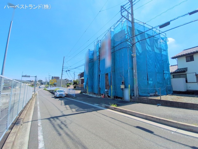 神奈川県相模原市緑区橋本７丁目の新築戸建て上棟写真 2025年9月7日撮影