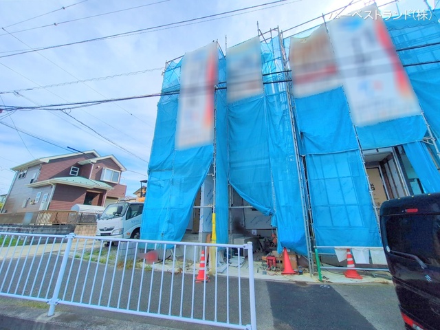 神奈川県相模原市緑区橋本７丁目の新築戸建てシート写真 2025年10月1日撮影