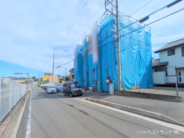 神奈川県相模原市緑区橋本７丁目の新築戸建てシート写真 2025年10月1日撮影
