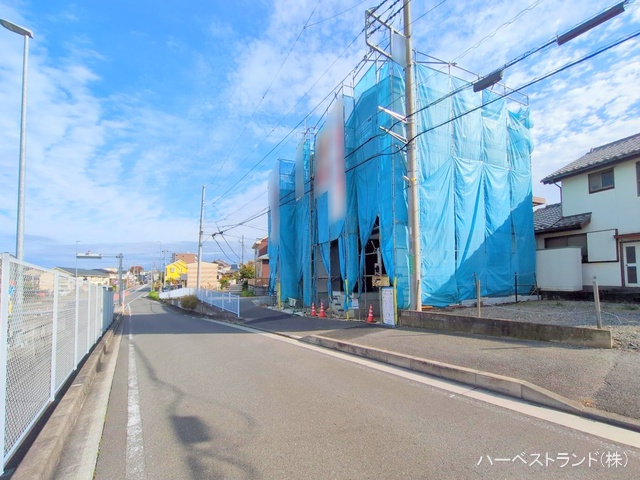 神奈川県相模原市緑区橋本７丁目の新築戸建てシート写真 2025年11月10日撮影