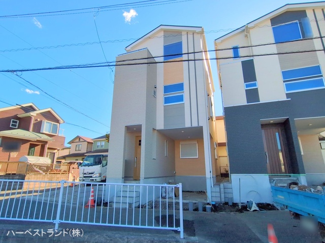 神奈川県相模原市緑区橋本７丁目の新築戸建て外構写真 2025年12月3日撮影