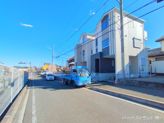 神奈川県相模原市緑区橋本７丁目の新築戸建て外構写真 2025年12月3日撮影