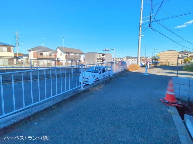 神奈川県相模原市緑区橋本７丁目の新築戸建て外構写真 2025年12月3日撮影