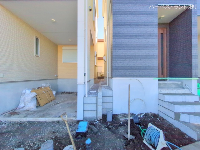 神奈川県相模原市緑区橋本７丁目の新築戸建て外構写真 2025年12月3日撮影