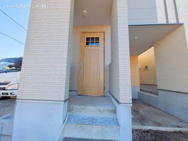 神奈川県相模原市緑区橋本７丁目の新築戸建て外構写真 2025年12月3日撮影