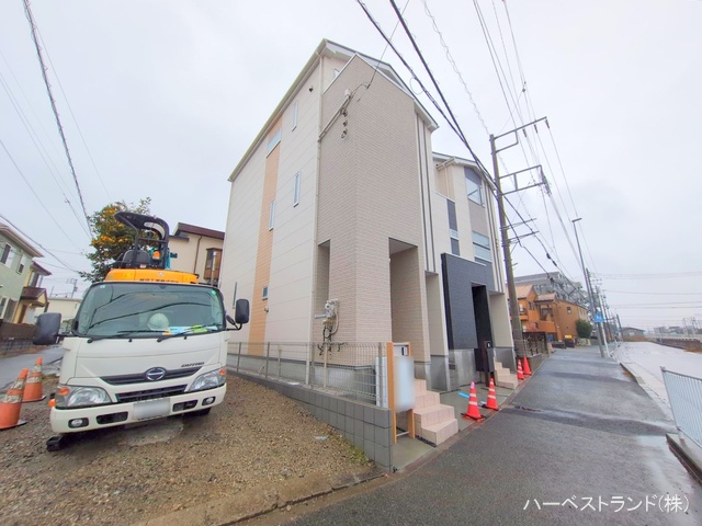 神奈川県相模原市緑区橋本７丁目の新築戸建て完成写真 2025年12月23日撮影