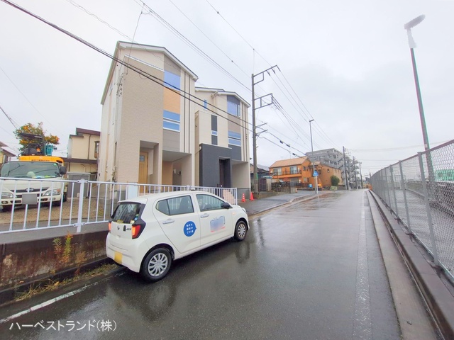 神奈川県相模原市緑区橋本７丁目の新築戸建て完成写真 2025年12月23日撮影