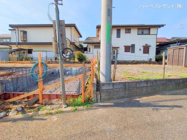 神奈川県相模原市緑区橋本7丁目の新築戸建て基礎写真 2025年6月30日撮影