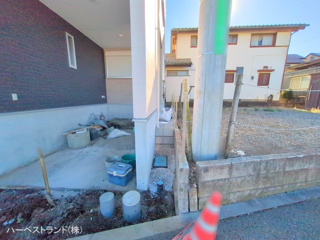 神奈川県相模原市緑区橋本7丁目の新築戸建て外構写真 2025年12月3日撮影