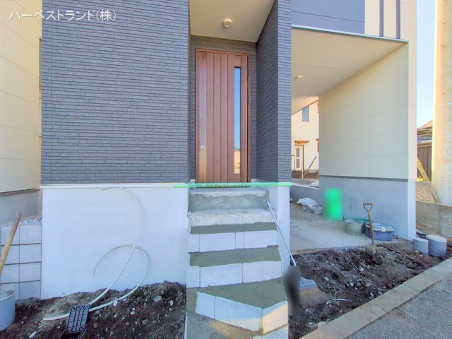 神奈川県相模原市緑区橋本7丁目の新築戸建て外構写真 2025年12月3日撮影