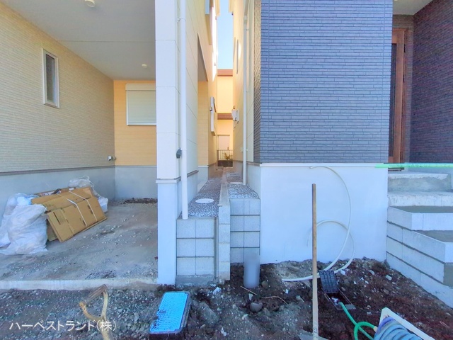 神奈川県相模原市緑区橋本7丁目の新築戸建て外構写真 2025年12月3日撮影