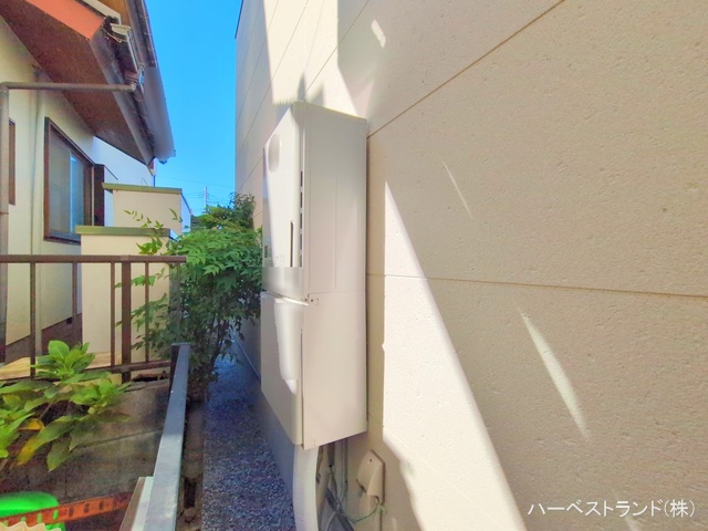 神奈川県相模原市緑区橋本7丁目の新築戸建て外構写真 2025年12月3日撮影