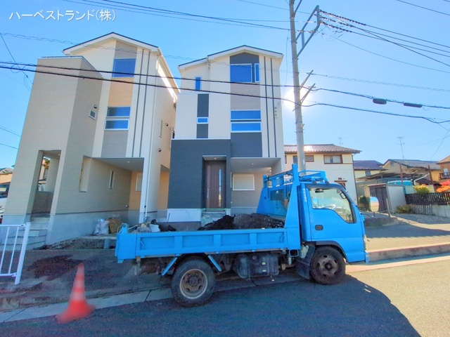 神奈川県相模原市緑区橋本7丁目の新築戸建て外構写真 2025年12月3日撮影