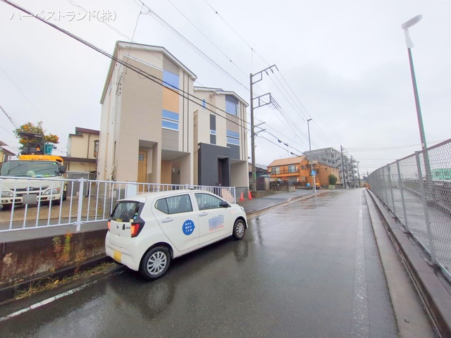 神奈川県相模原市緑区橋本7丁目の新築戸建て完成写真 2025年12月23日撮影