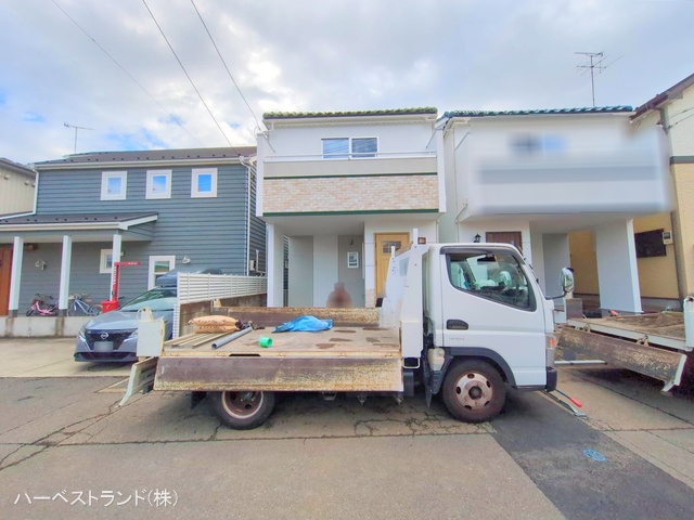 神奈川県座間市小松原2丁目の新築戸建て外構写真 2025年10月26日撮影