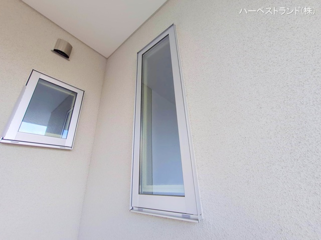 神奈川県座間市小松原2丁目の新築戸建て外構写真 2025年10月26日撮影