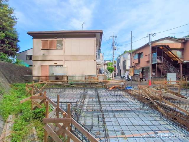 神奈川県川崎市中原区井田２丁目の新築戸建て基礎写真 2025年7月16日撮影