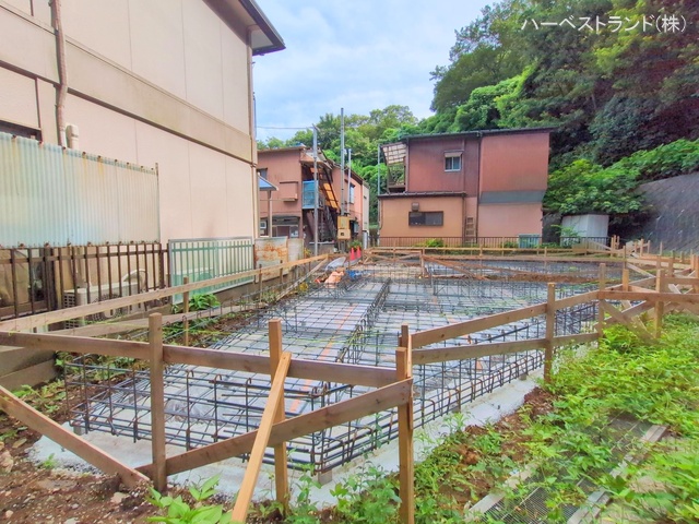 神奈川県川崎市中原区井田２丁目の新築戸建て基礎写真 2025年7月16日撮影