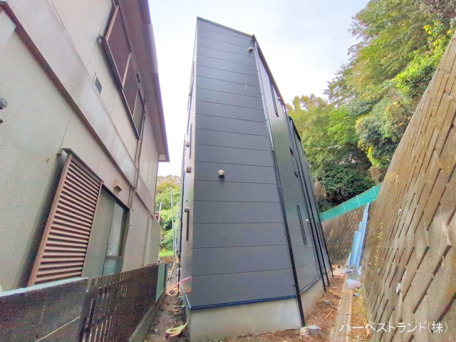 神奈川県川崎市中原区井田２丁目の新築戸建て外構写真 2025年11月5日撮影