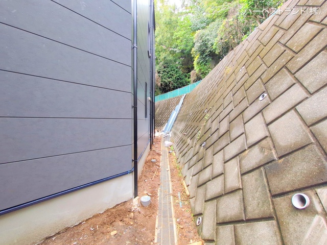 神奈川県川崎市中原区井田２丁目の新築戸建て外構写真 2025年11月5日撮影