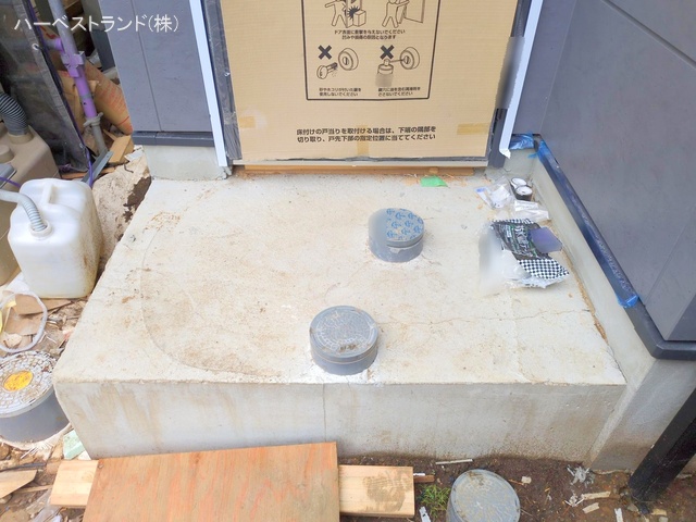 神奈川県川崎市中原区井田２丁目の新築戸建て外構写真 2025年11月5日撮影