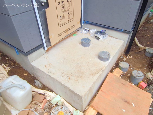 神奈川県川崎市中原区井田２丁目の新築戸建て外構写真 2025年11月5日撮影