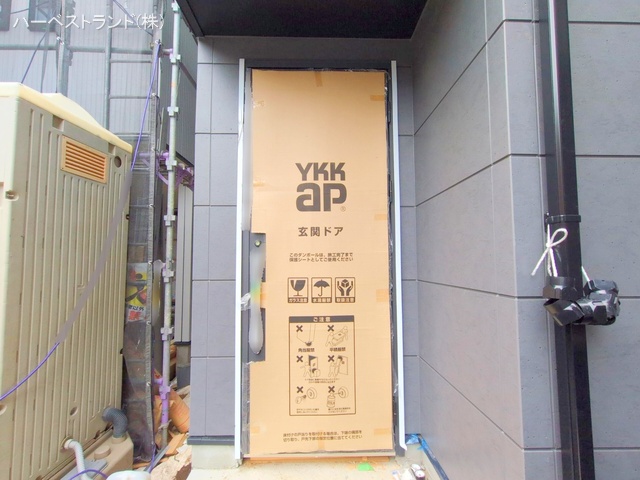 神奈川県川崎市中原区井田２丁目の新築戸建て外構写真 2025年11月5日撮影