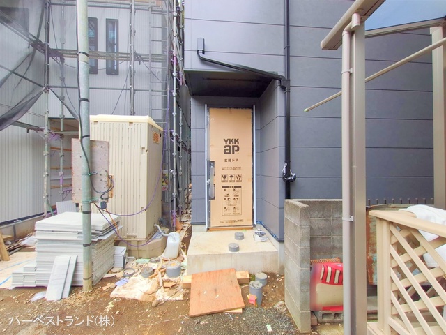 神奈川県川崎市中原区井田２丁目の新築戸建て外構写真 2025年11月5日撮影