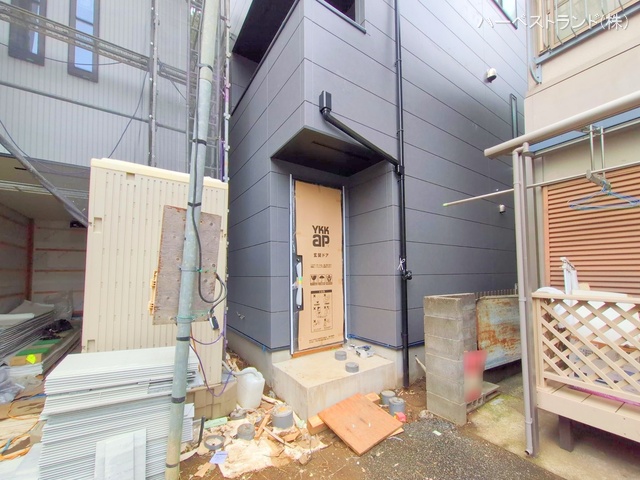 神奈川県川崎市中原区井田２丁目の新築戸建て外構写真 2025年11月5日撮影