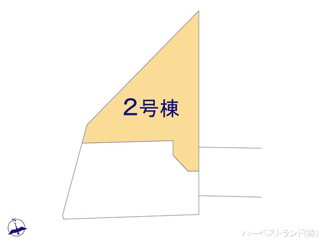 神奈川県川崎市中原区井田２丁目の新築戸建て全体区画図 ※図面と異なる場合は現況を優先