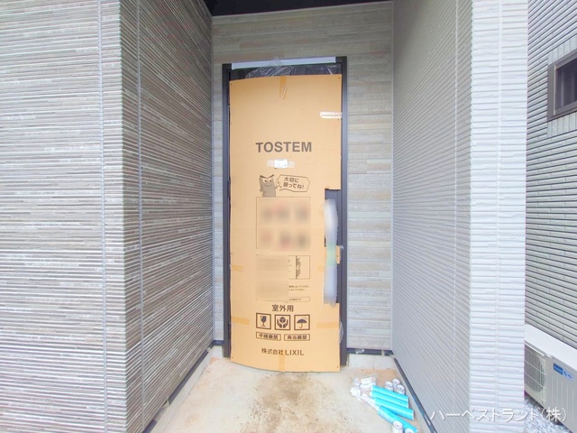 神奈川県大和市南林間７丁目の新築戸建て外構写真 2025年10月26日撮影