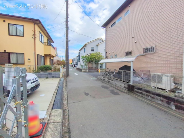 神奈川県大和市南林間７丁目の新築戸建て外構写真 2025年10月26日撮影