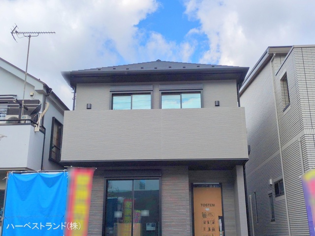 神奈川県大和市南林間７丁目の新築戸建て外構写真 2025年10月26日撮影