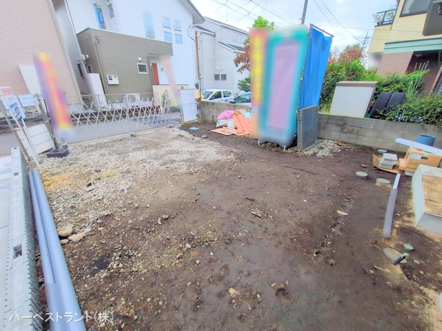 神奈川県大和市南林間７丁目の新築戸建て外構写真 2025年10月26日撮影