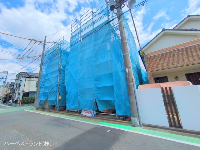 神奈川県相模原市中央区淵野辺本町２丁目の新築戸建て上棟写真 2025年7月30日撮影