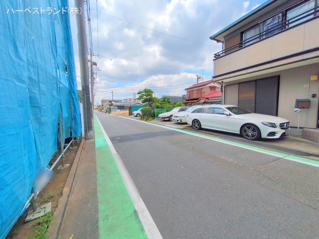 神奈川県相模原市中央区淵野辺本町2丁目の新築戸建て上棟写真 2025年7月30日撮影