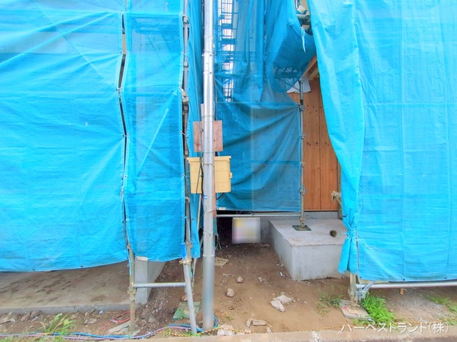 神奈川県相模原市中央区淵野辺本町2丁目の新築戸建て上棟写真 2025年7月30日撮影