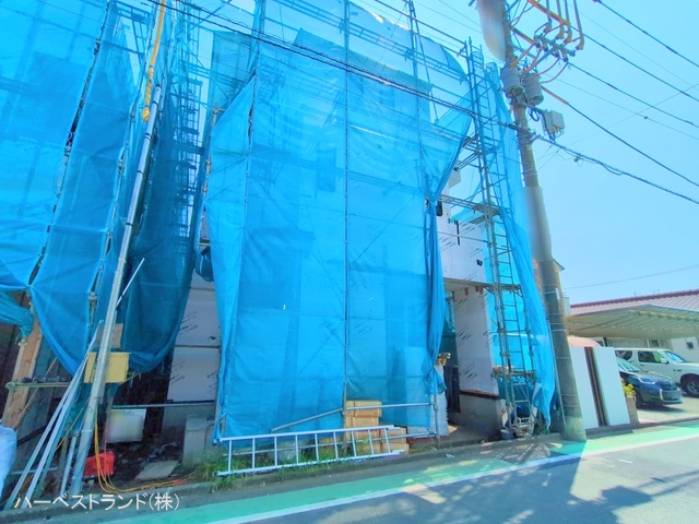 神奈川県相模原市中央区淵野辺本町２丁目の新築戸建てシート写真 2025年8月26日撮影