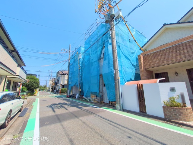 神奈川県相模原市中央区淵野辺本町２丁目の新築戸建てシート写真 2025年8月26日撮影