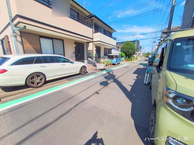神奈川県相模原市中央区淵野辺本町2丁目の新築戸建て外構写真 2025年9月23日撮影